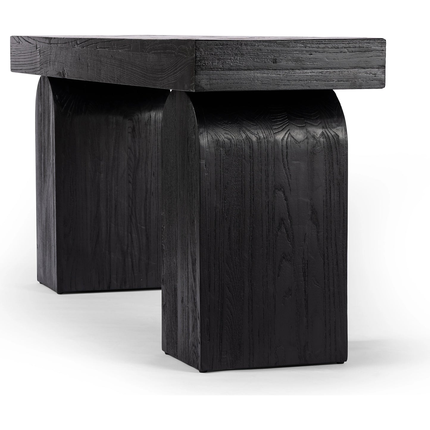 005 SI-1980470 | Additional Silo | Keane Console Table by Four Hands. Made from solid reclaimed elm, solid nettlewood in a modern style.