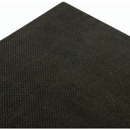 Fiona Desk by Four Hands in black raffia. Made from sugar palm, solid mahogany, iron in a modern style.