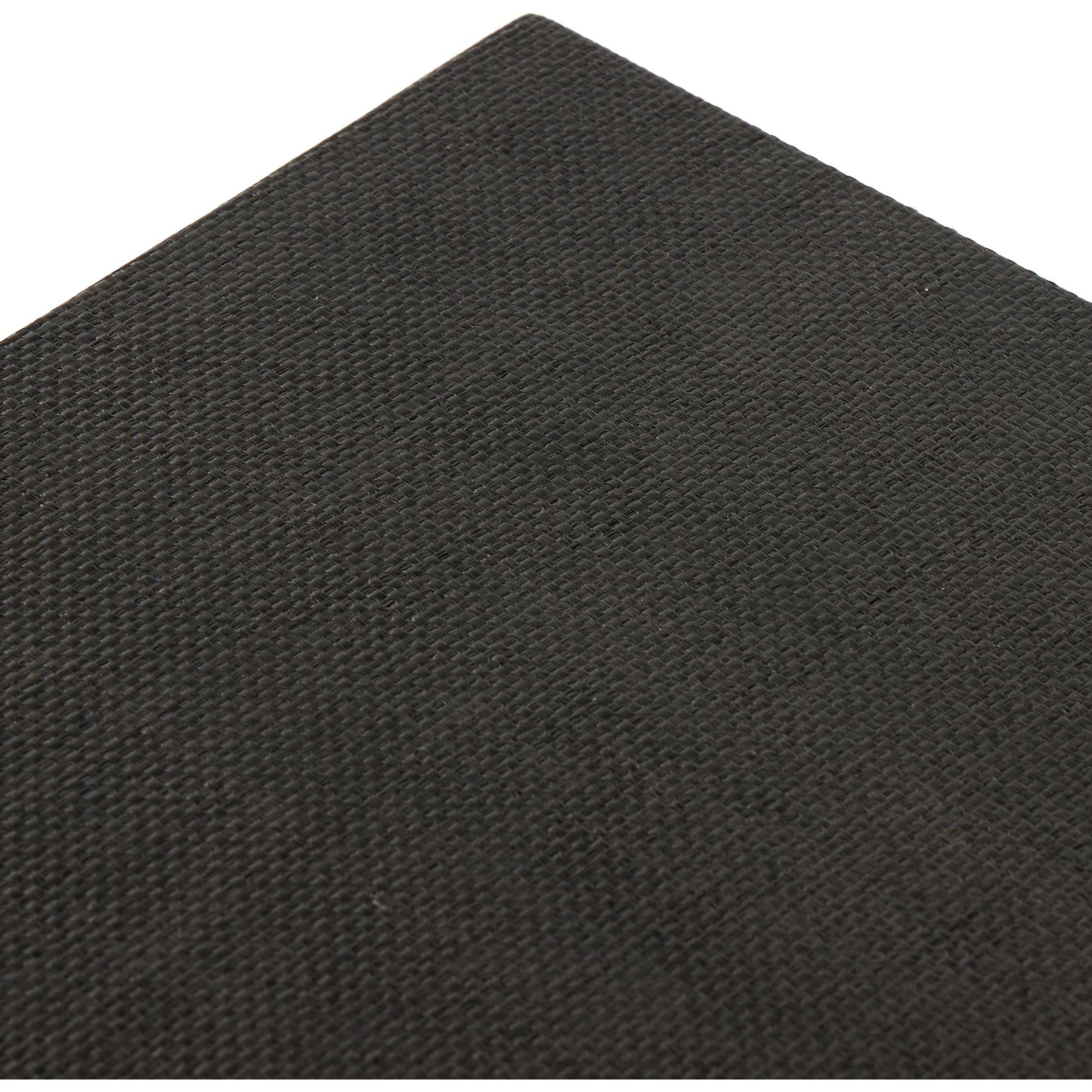 Fiona Desk by Four Hands in black raffia. Made from sugar palm, solid mahogany, iron in a modern style.