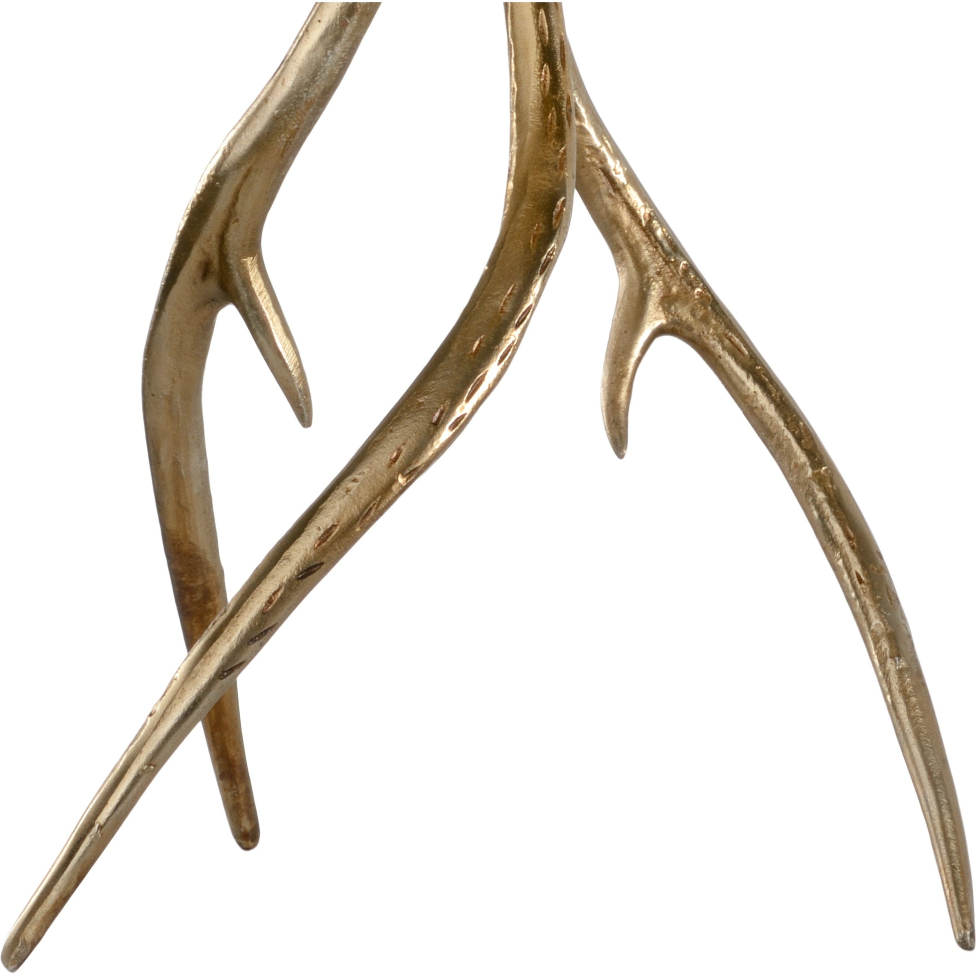 Antler Hall Lamp by Wildwood in antique brass. Made from other: metal in a modern style.
