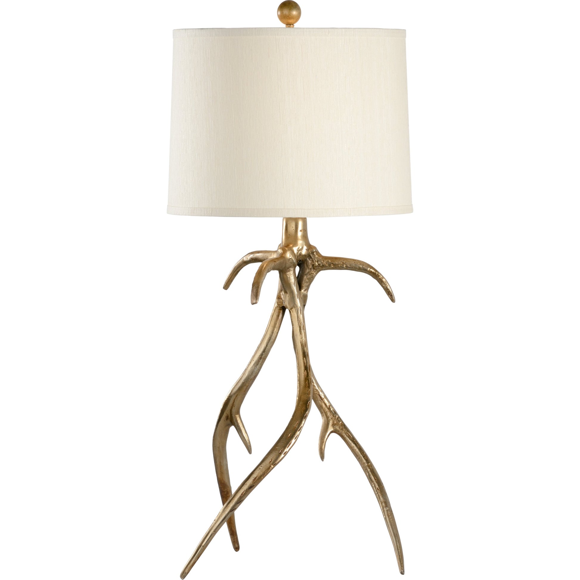 Antler Hall Lamp by Wildwood in antique brass. Made from other: metal in a modern style.