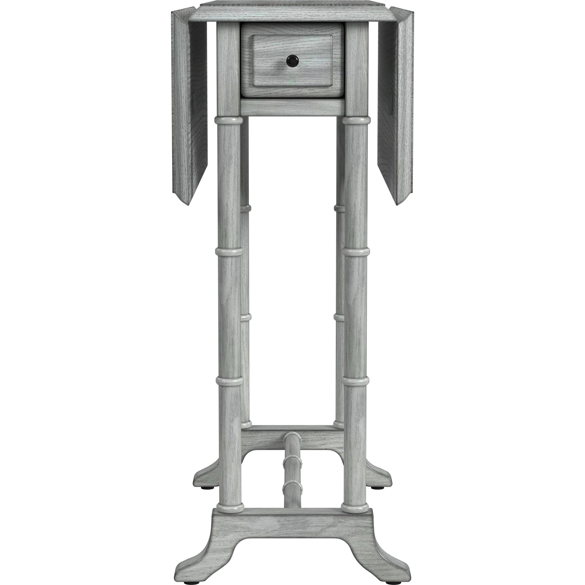 Darrow Drop-Leaf Side Table by Butler Specialty Company. Made from poplar, cherry veneer, fiberboard, zinc alloy in a modern style.