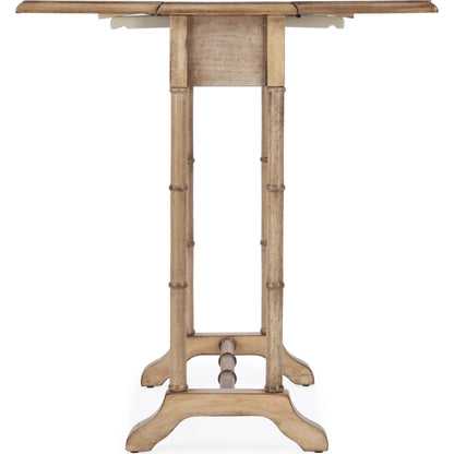 Darrow Drop-Leaf Side Table by Butler Specialty Company. Made from poplar, cherry veneer, fiberboard, zinc alloy in a modern style.