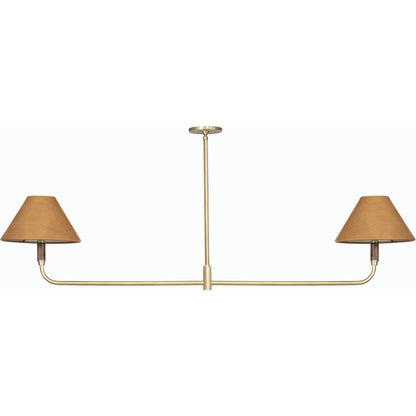 Cullen Linear Double Pendant by Four Hands. Made from unique in a modern style.