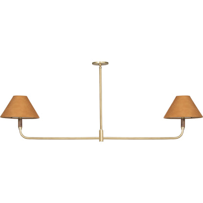 Cullen Linear Double Pendant by Four Hands. Made from unique in a modern style.