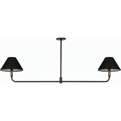 Cullen Linear Double Pendant by Four Hands. Made from unique in a modern style.