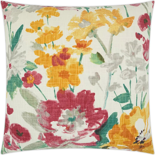 Wildflowers Pillow by DV Kap Home in multi. Made from 100% cotton in a unique style.