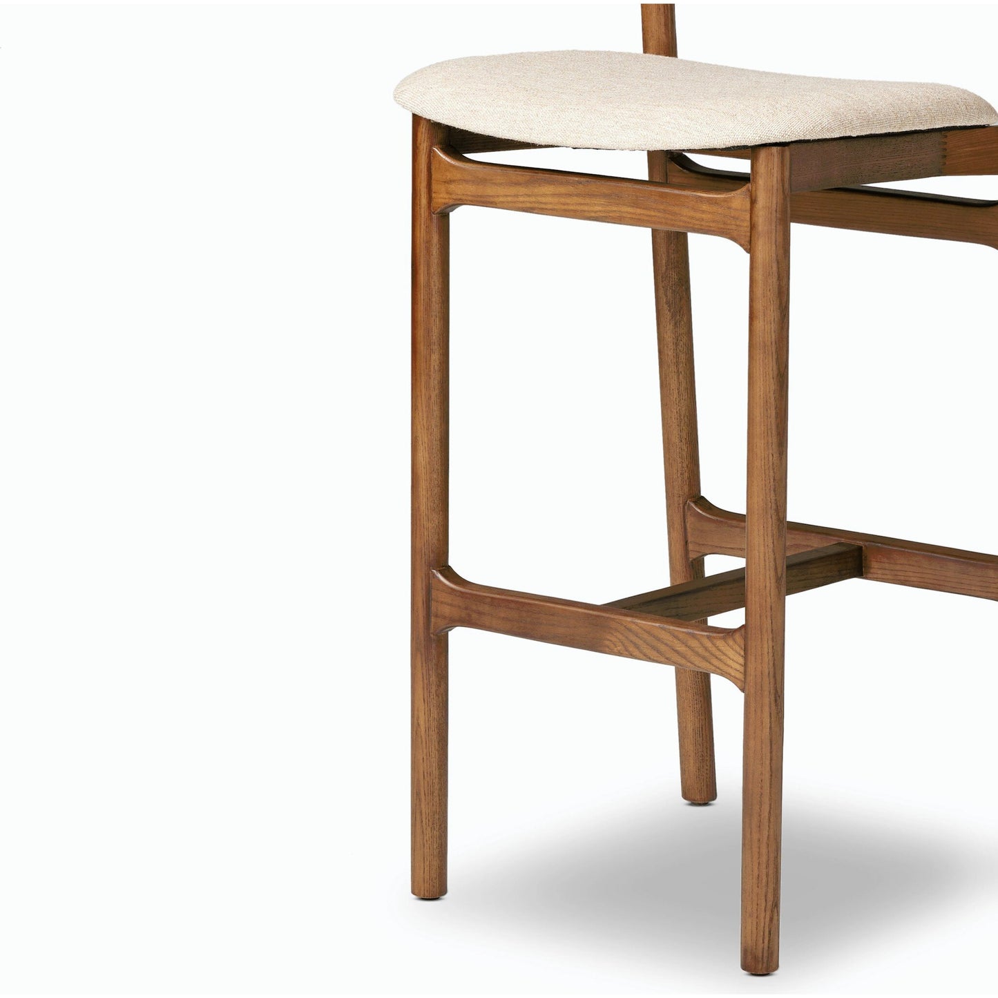 026 SI-2158051 | Closeup | Baden Bar Stool by Four Hands. Made from unique in a modern style.