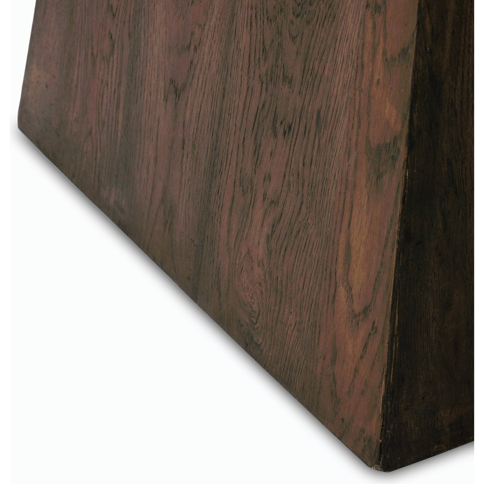 Brisa Round Dining Table by Four Hands in grey tobacco oak, dune onyx. Made from onyx, solid oak, engineered hardwood in a modern style.