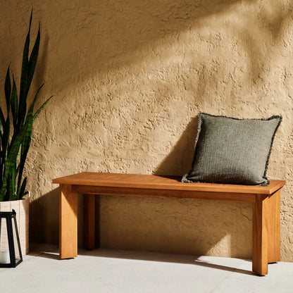 Tharp Outdoor Pillow by Four Hands. Made from 100% polyethylene terephthalate (pet) in a modern style.