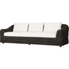 Venao Ivory, Natural Teak-FSC, Chunky Charcoal Woven