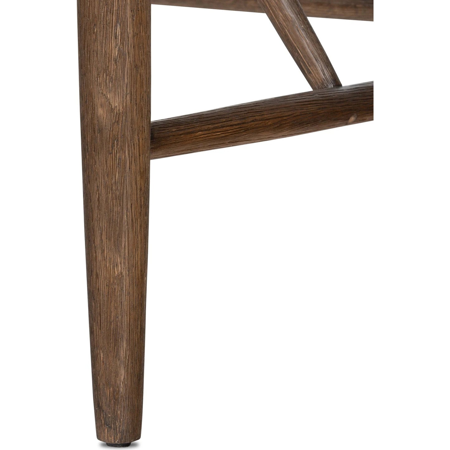 013 SI-2137493 | Closeup | Markia Desk by Four Hands in aged oak veneer. Made from oak veneer, solid oak in a modern style.