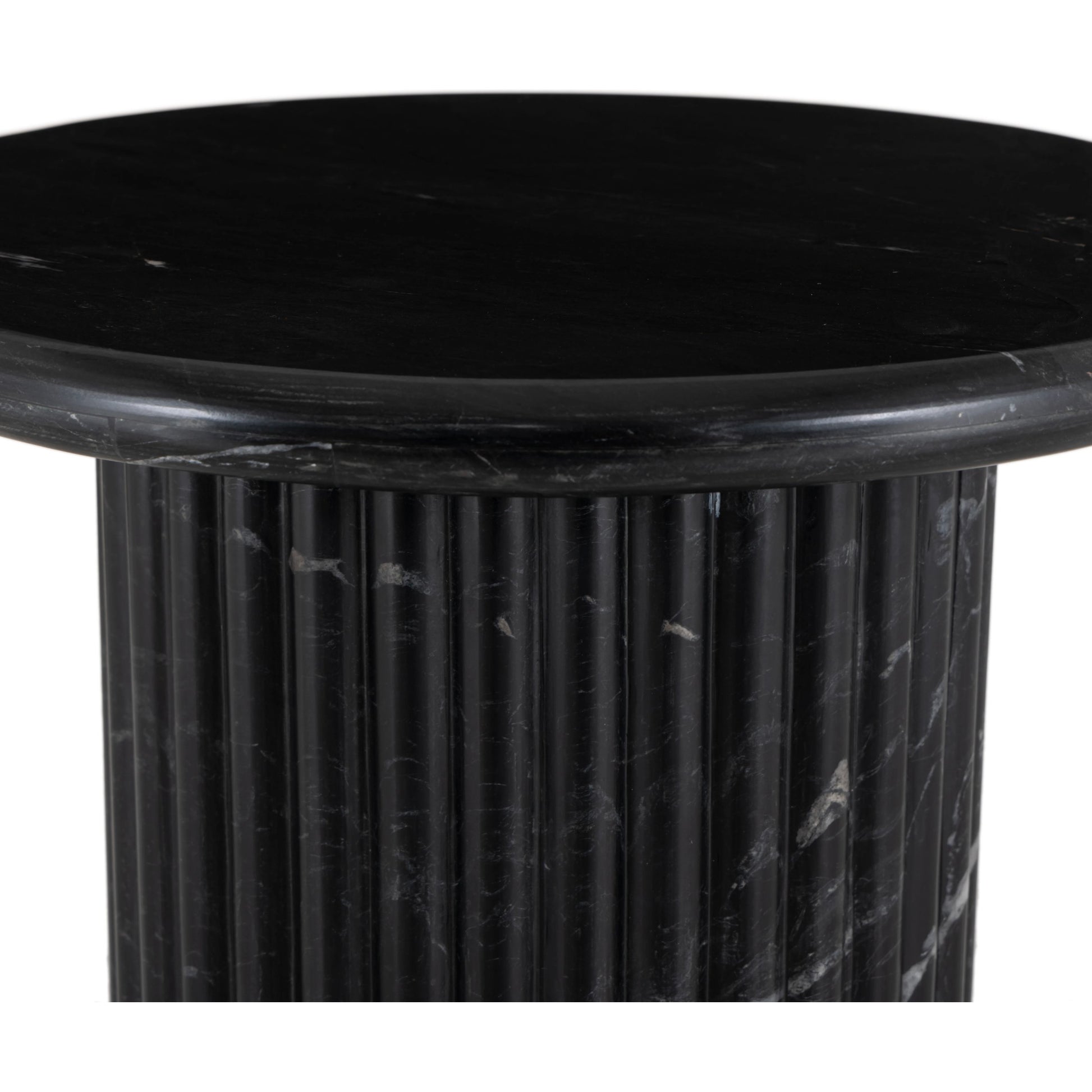Oranda End Table by Four Hands. Made from solid marble, engineered hardwood in a modern style.