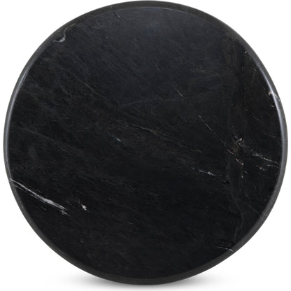 Oranda End Table by Four Hands. Made from solid marble, engineered hardwood in a modern style.