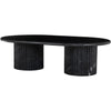Black Scalloped Marble