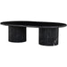 Oranda Coffee Table by Four Hands. Made from solid marble, engineered hardwood in a modern style.