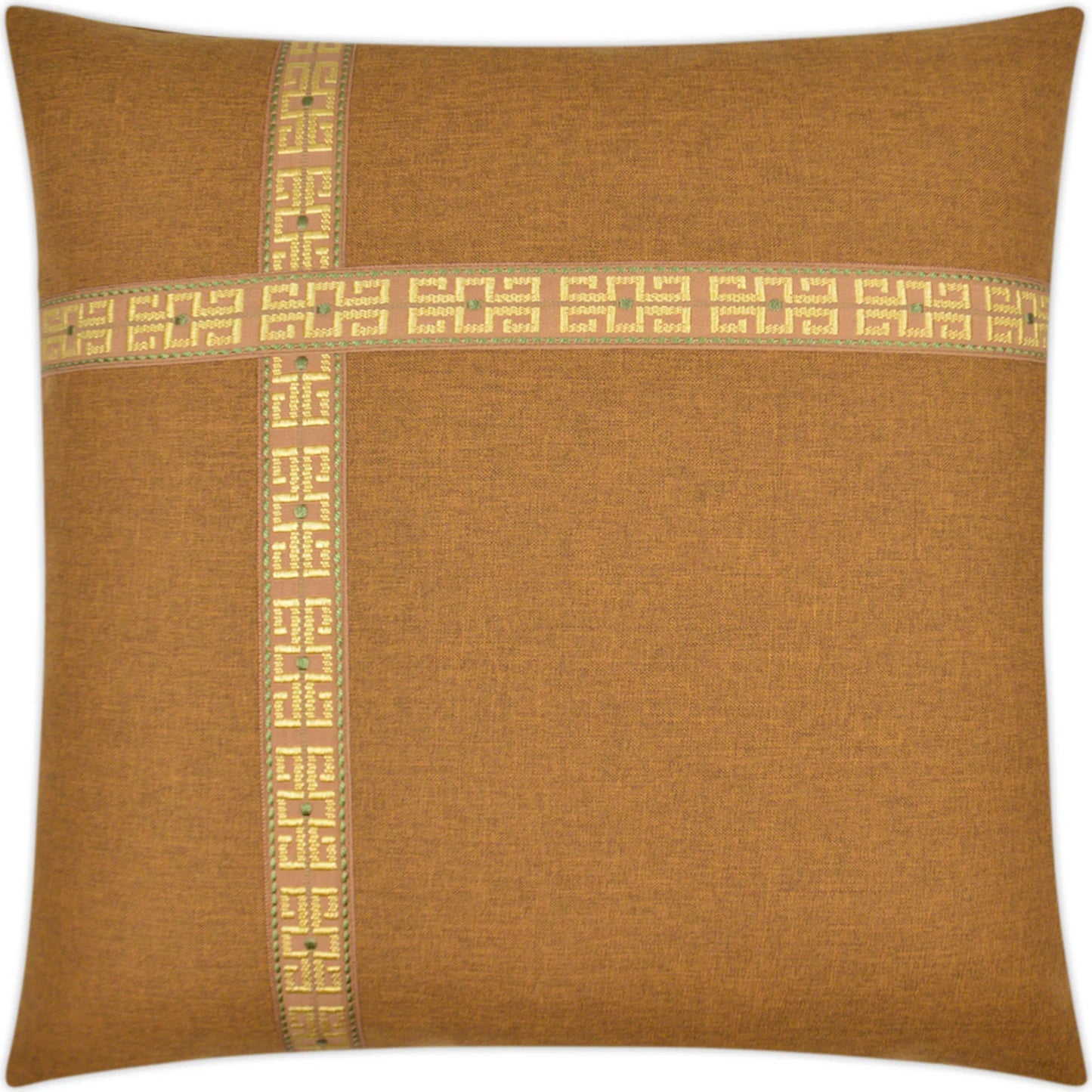 002 SI-2382299 | Primary Silo | St. John Pillow by DV Kap Home in nugget. Made from 100% polyester in a transitional style.