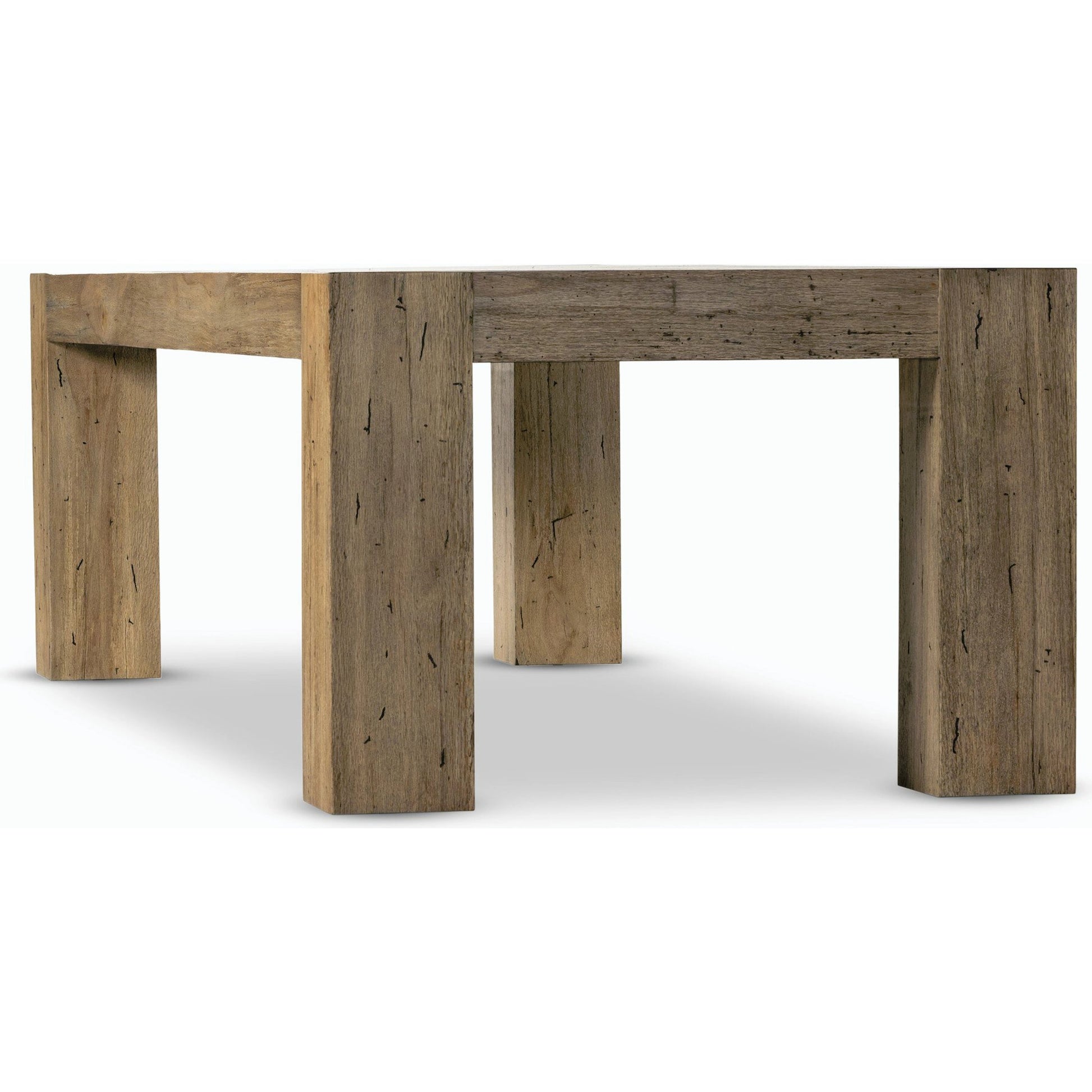 Abaso Dining Table by Four Hands. Made from thick oak veneer, engineered hardwood in a modern style.