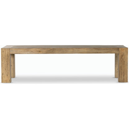 Abaso Dining Table by Four Hands. Made from thick oak veneer, engineered hardwood in a modern style.