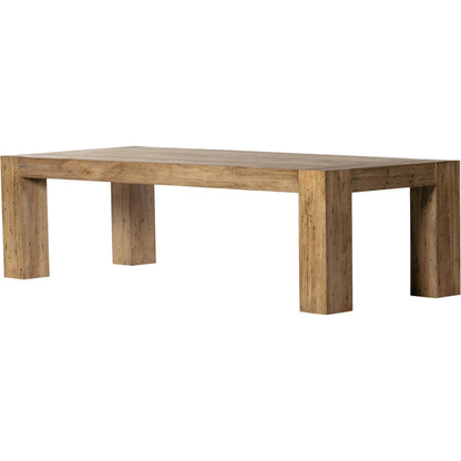 Abaso Dining Table by Four Hands in smoked oak veneer. Made from unique in a modern style.