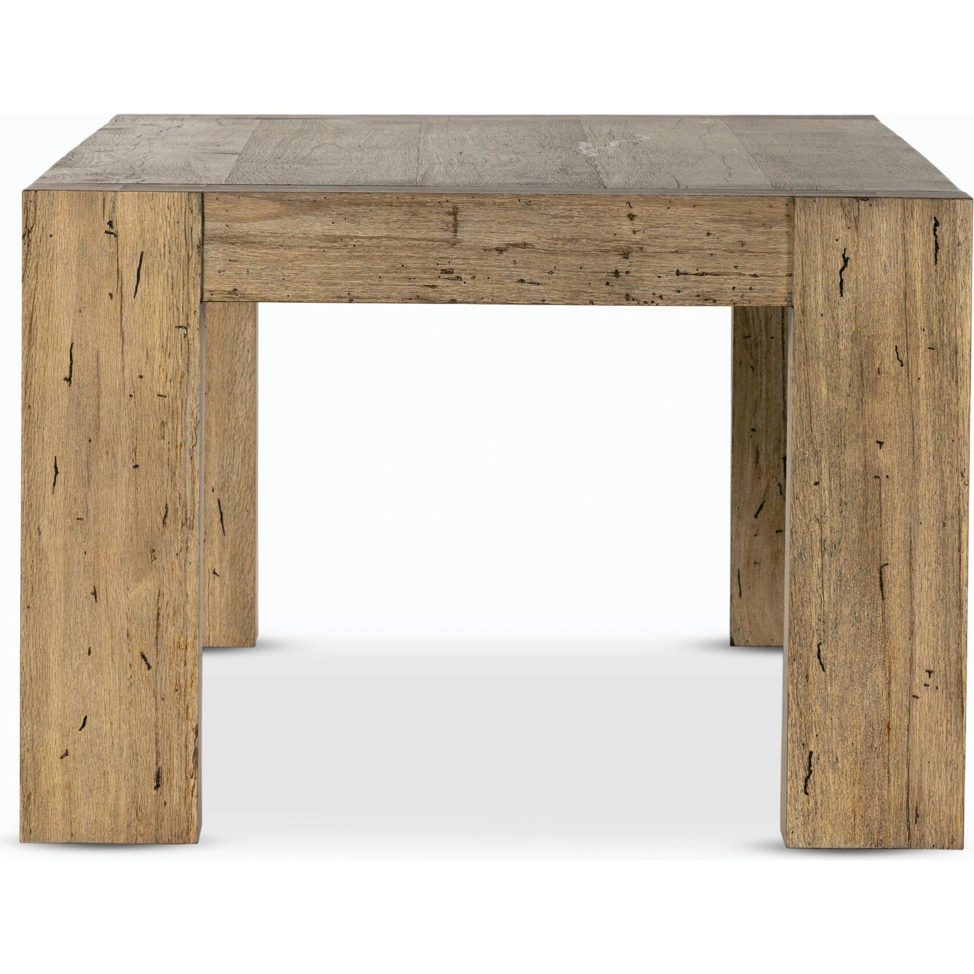 Abaso Dining Table by Four Hands. Made from thick oak veneer, engineered hardwood in a modern style.