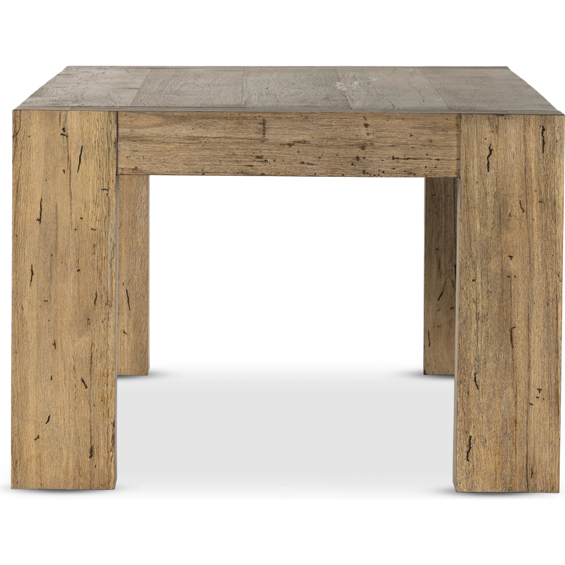 Abaso Dining Table by Four Hands. Made from thick oak veneer, engineered hardwood in a modern style.