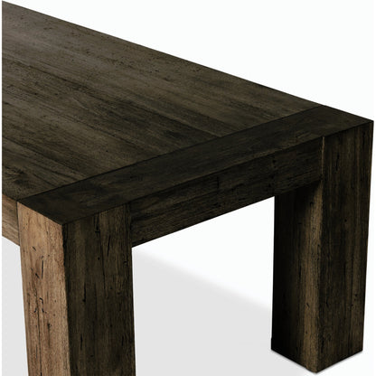 Abaso Dining Table by Four Hands. Made from thick oak veneer, engineered hardwood in a modern style.