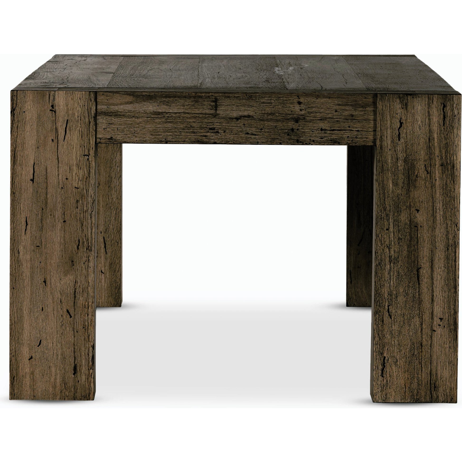 Abaso Dining Table by Four Hands. Made from thick oak veneer, engineered hardwood in a modern style.