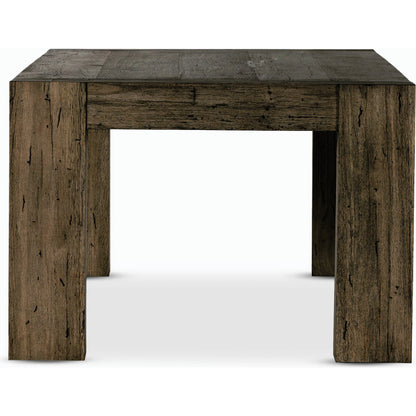 Abaso Dining Table by Four Hands. Made from thick oak veneer, engineered hardwood in a modern style.