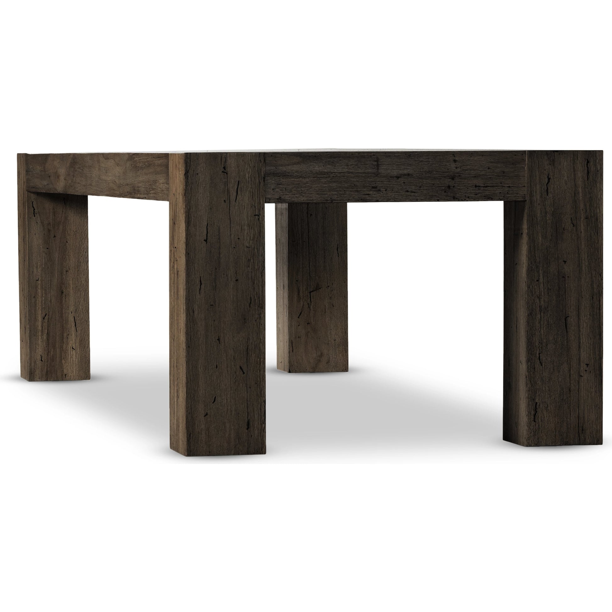 Abaso Dining Table by Four Hands. Made from thick oak veneer, engineered hardwood in a modern style.
