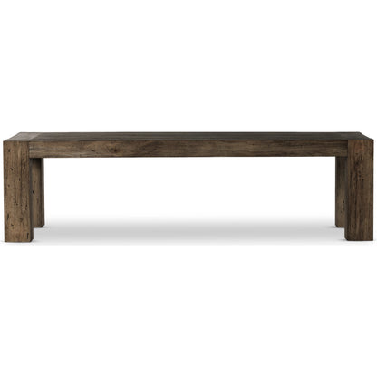 Abaso Dining Table by Four Hands. Made from thick oak veneer, engineered hardwood in a modern style.