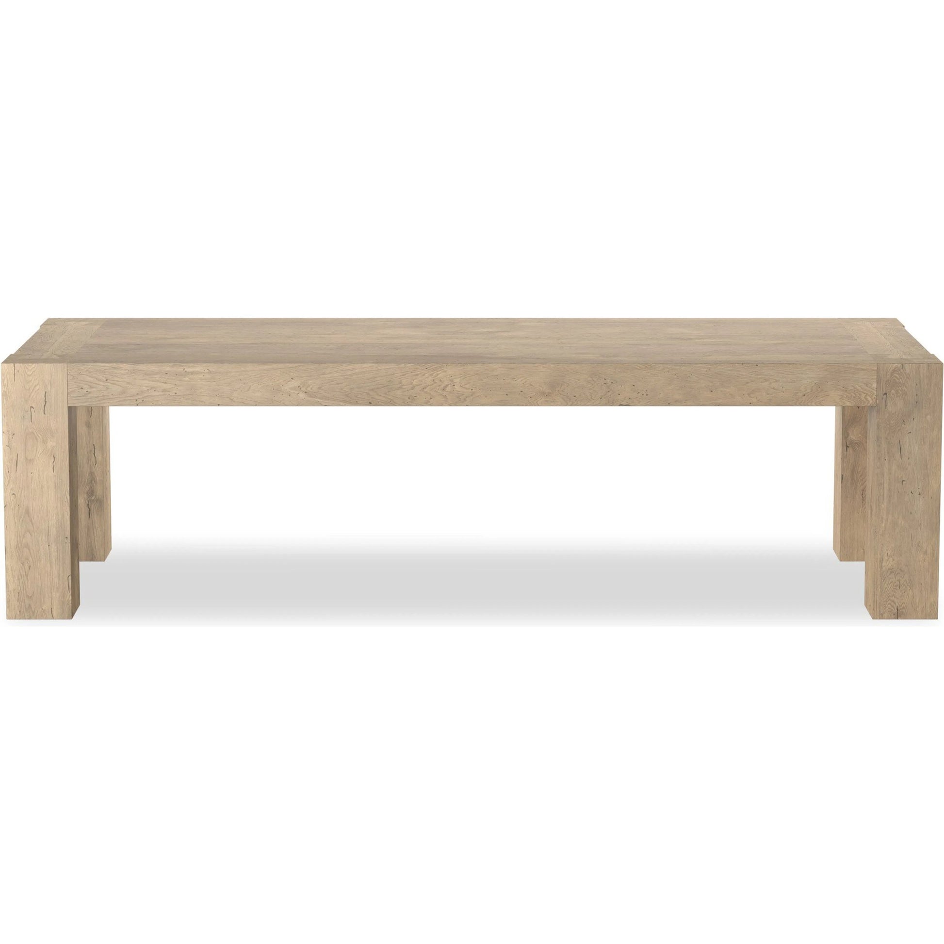 Abaso Dining Table by Four Hands in smoked oak veneer. Made from unique in a modern style.