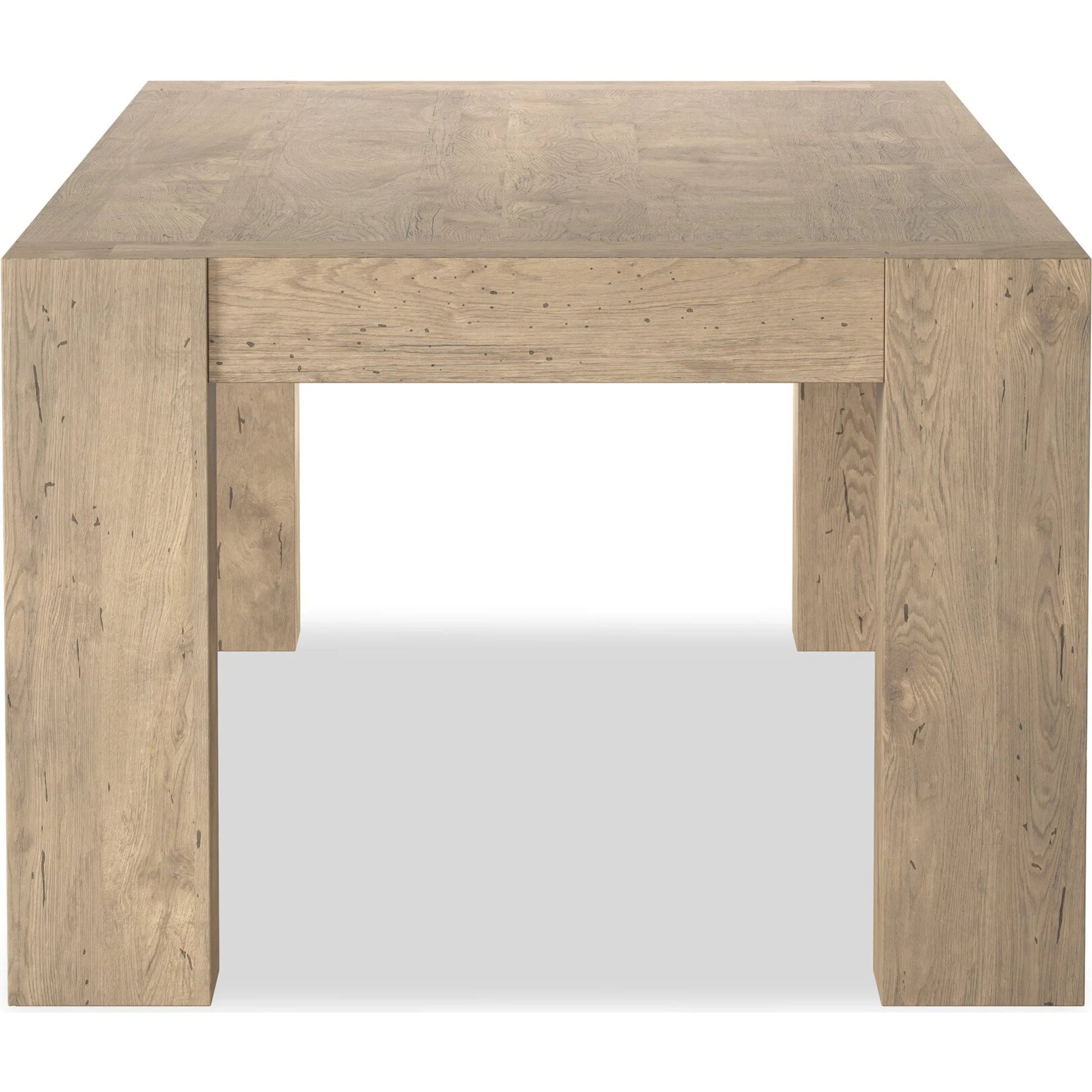 Abaso Dining Table by Four Hands in smoked oak veneer. Made from unique in a modern style.