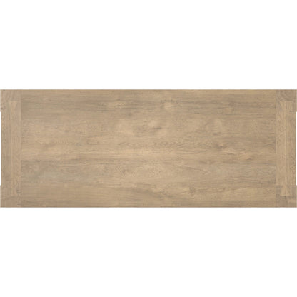 Abaso Dining Table by Four Hands in smoked oak veneer. Made from unique in a modern style.