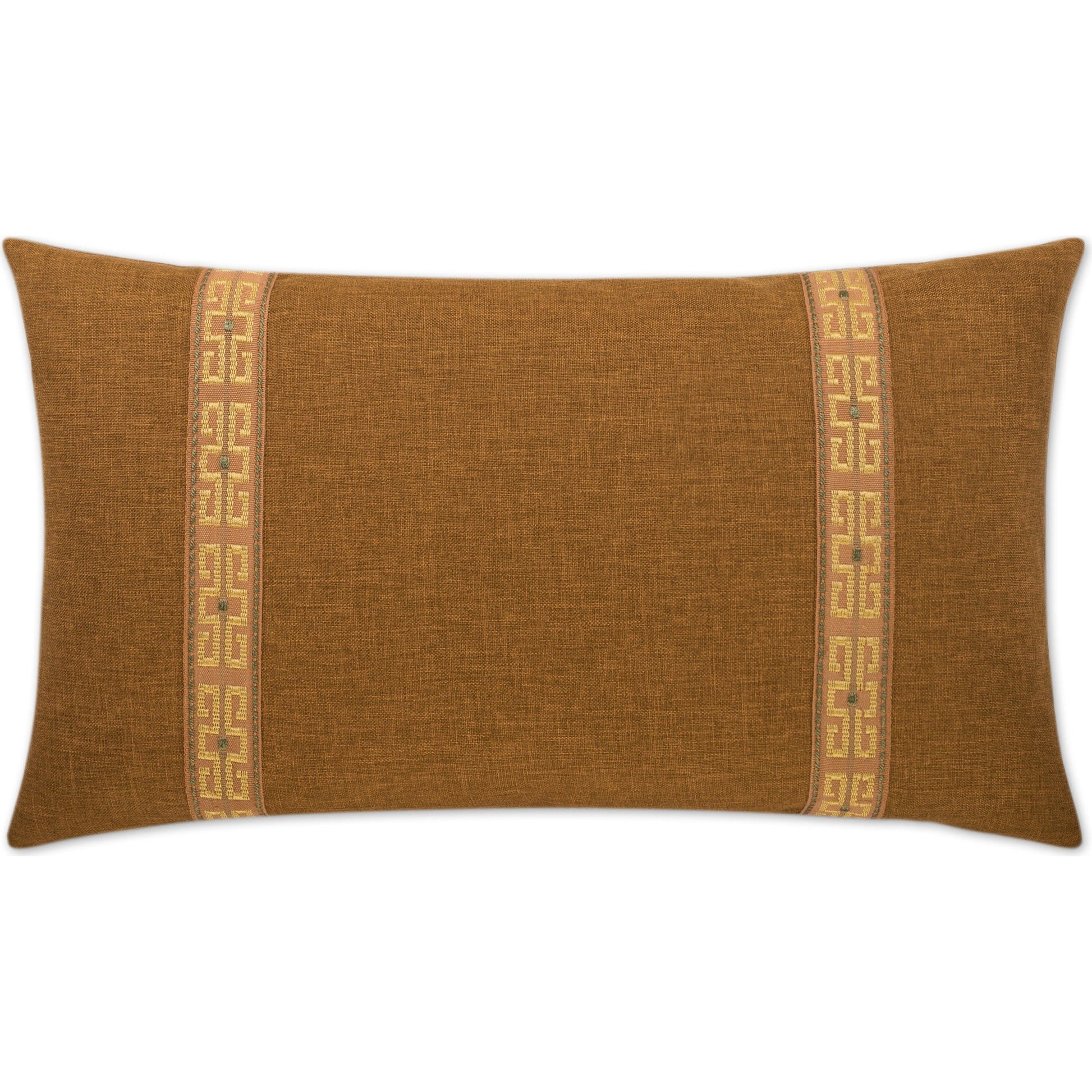 St. John Lumbar by DV Kap Home in orange, nugget. Made from 100% polyester in a transitional style.