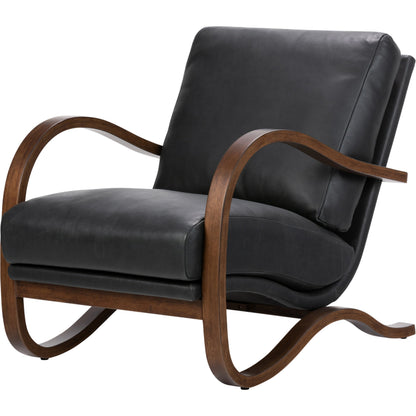 Paxon Chair by Four Hands in terra brown. Made from unique in a modern style.
