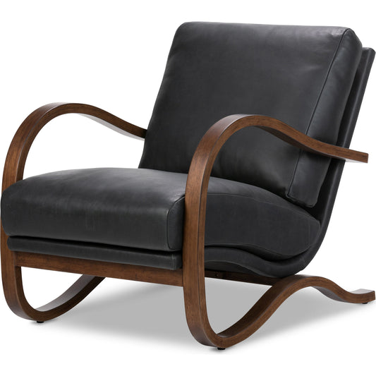 Paxon Chair by Four Hands in terra brown. Made from unique in a modern style.