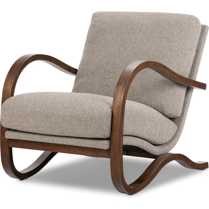 Paxon Chair by Four Hands in terra brown. Made from unique in a modern style.