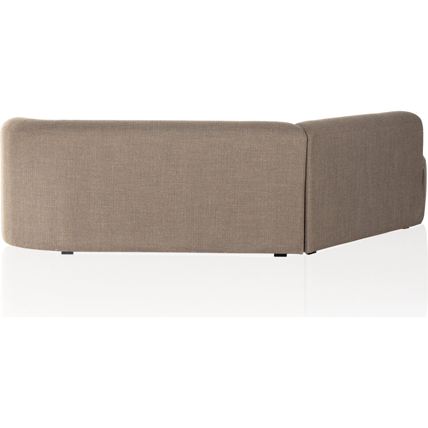 019 SI-1980481 | Additional Silo | Kipton 2-Piece Sectional by Four Hands in gibson mink. Made from 97% polyester, 3% acrylic, solid pine, 98% polyurethane foam, 2% fiber in a modern style.