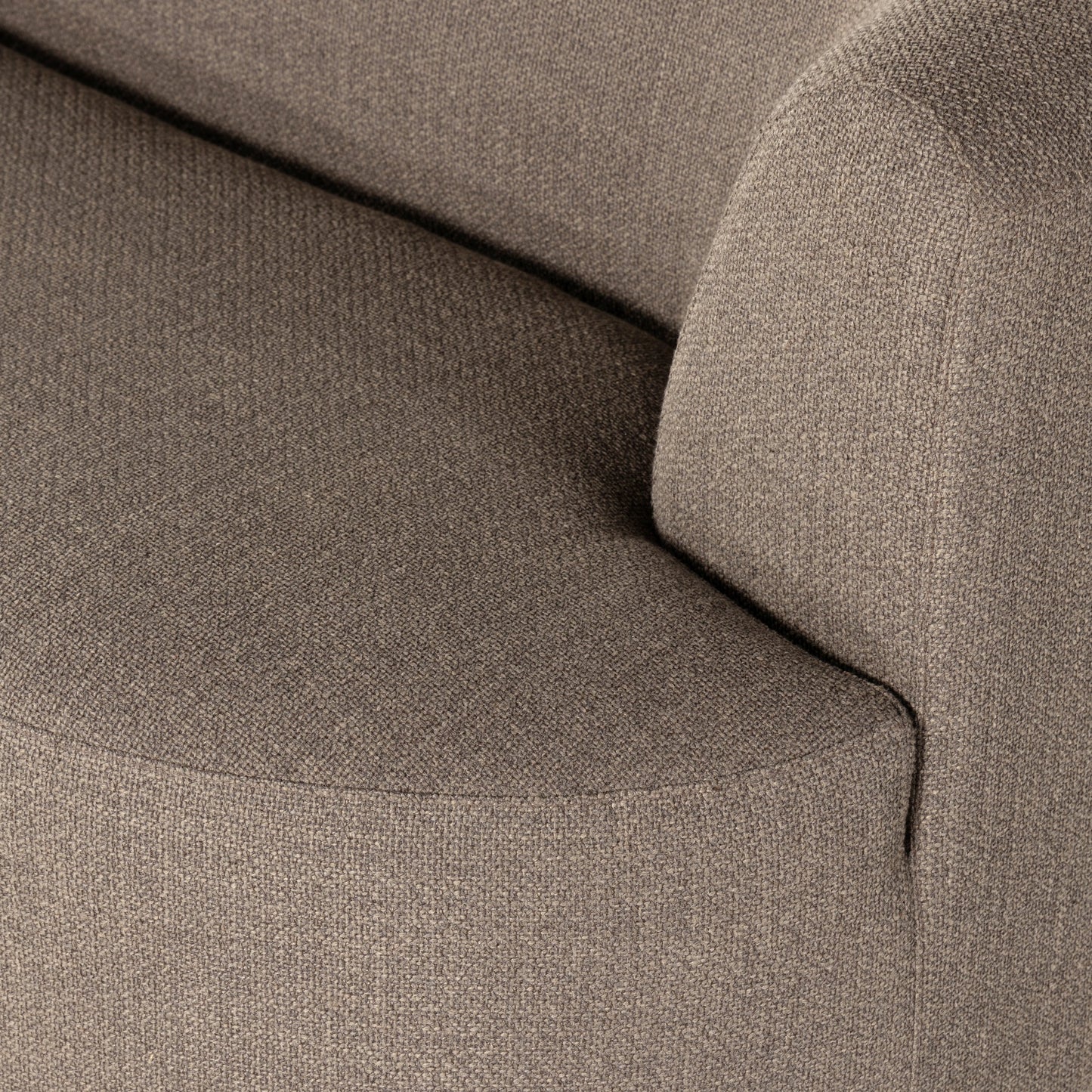 018 SI-1980481 | Additional Silo | Kipton 2-Piece Sectional by Four Hands in gibson mink. Made from 97% polyester, 3% acrylic, solid pine, 98% polyurethane foam, 2% fiber in a modern style.