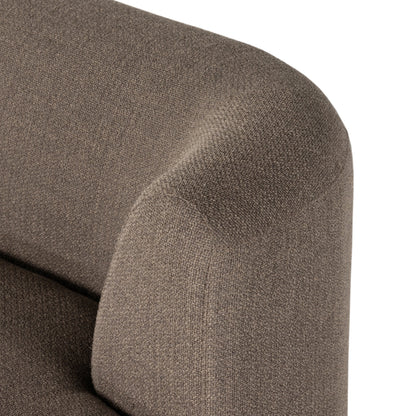 Kipton 2-Piece Sectional by Four Hands in gibson mink. Made from 97% polyester, 3% acrylic, solid pine, 98% polyurethane foam, 2% fiber in a modern style.