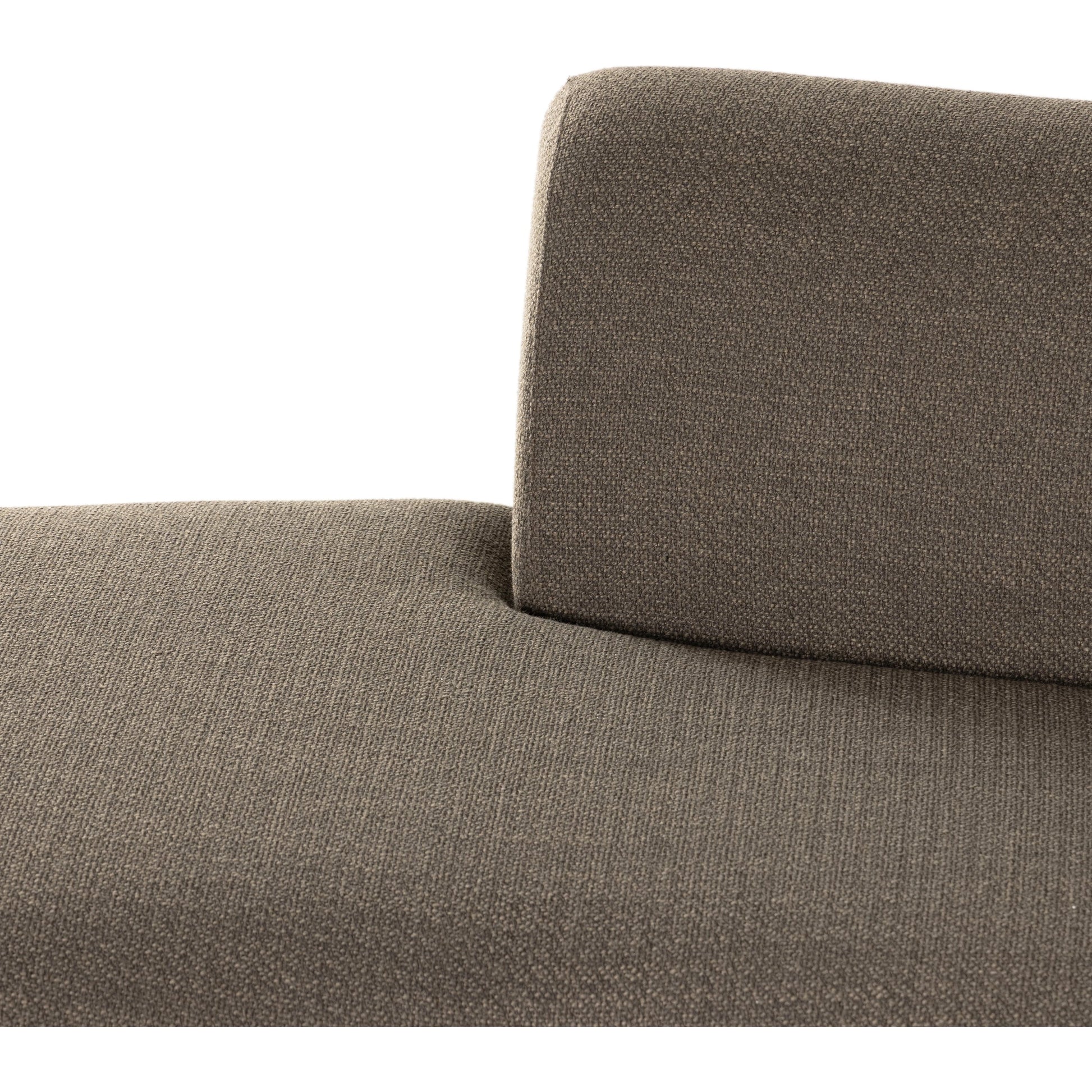 Kipton 2-Piece Sectional by Four Hands in gibson mink. Made from 97% polyester, 3% acrylic, solid pine, 98% polyurethane foam, 2% fiber in a modern style.