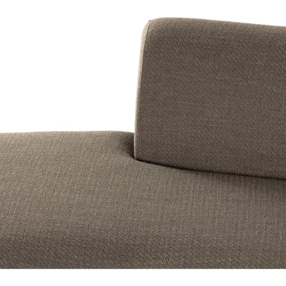 Kipton 2-Piece Sectional by Four Hands in gibson mink. Made from 97% polyester, 3% acrylic, solid pine, 98% polyurethane foam, 2% fiber in a modern style.