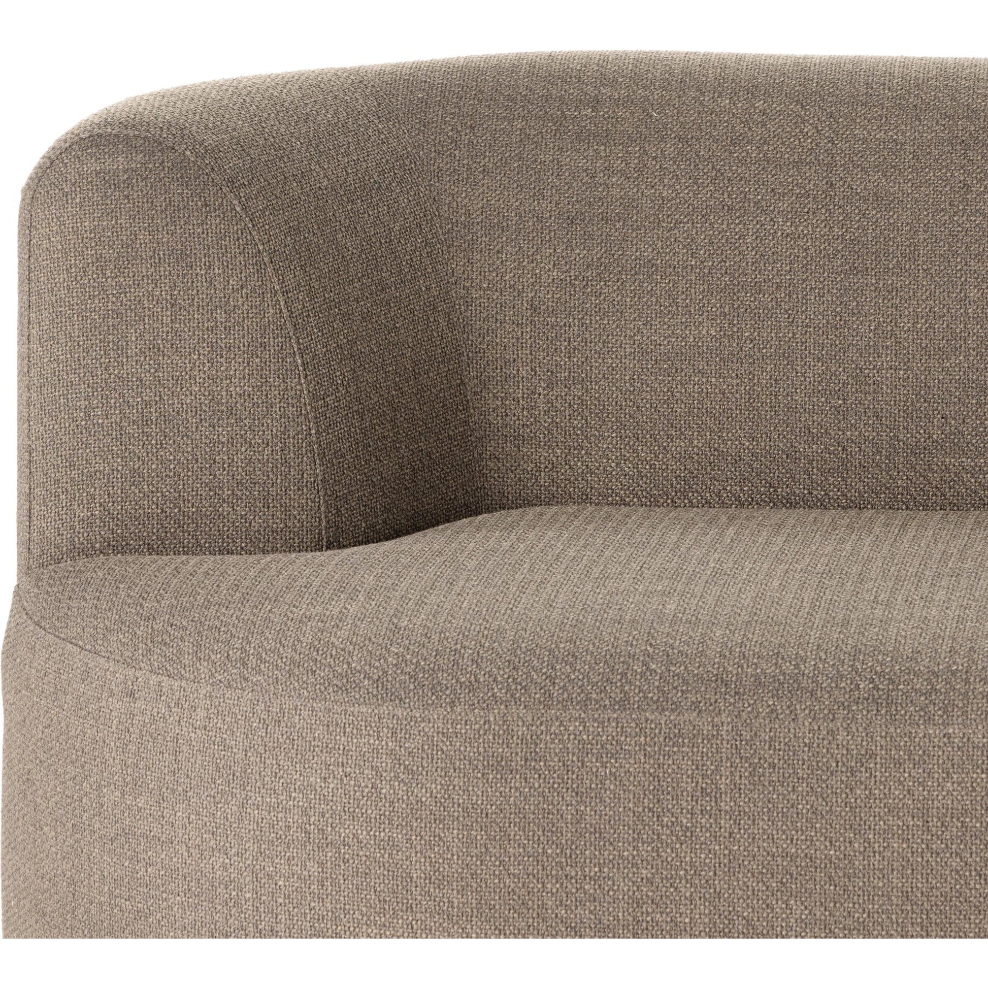 Kipton 2-Piece Sectional by Four Hands in gibson mink. Made from 97% polyester, 3% acrylic, solid pine, 98% polyurethane foam, 2% fiber in a modern style.