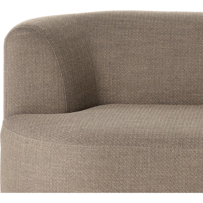 Kipton 2-Piece Sectional by Four Hands in gibson mink. Made from 97% polyester, 3% acrylic, solid pine, 98% polyurethane foam, 2% fiber in a modern style.