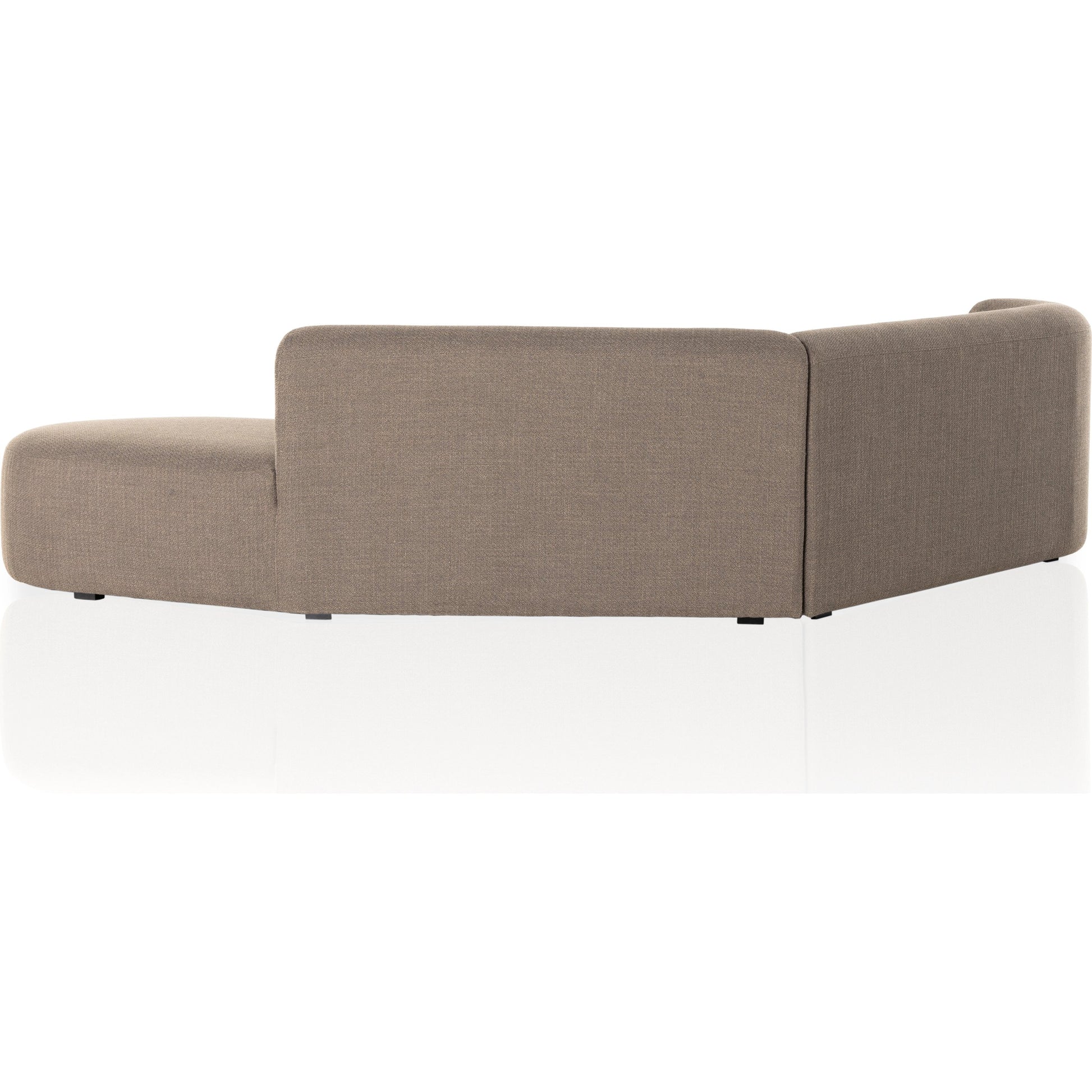 Kipton 2-Piece Sectional by Four Hands in gibson mink. Made from 97% polyester, 3% acrylic, solid pine, 98% polyurethane foam, 2% fiber in a modern style.