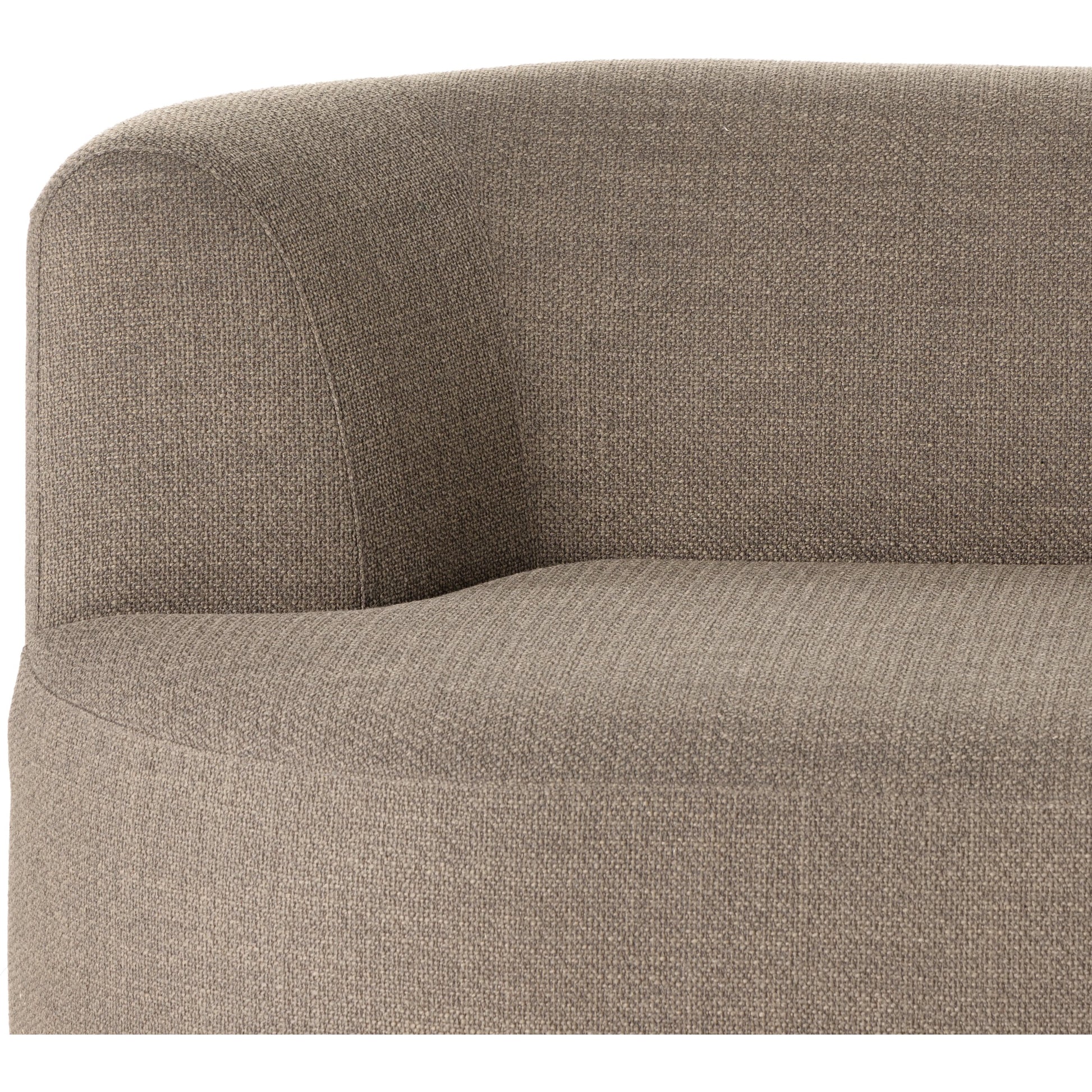 Kipton 2-Piece Sectional by Four Hands in gibson mink. Made from 97% polyester, 3% acrylic, solid pine, 98% polyurethane foam, 2% fiber in a modern style.