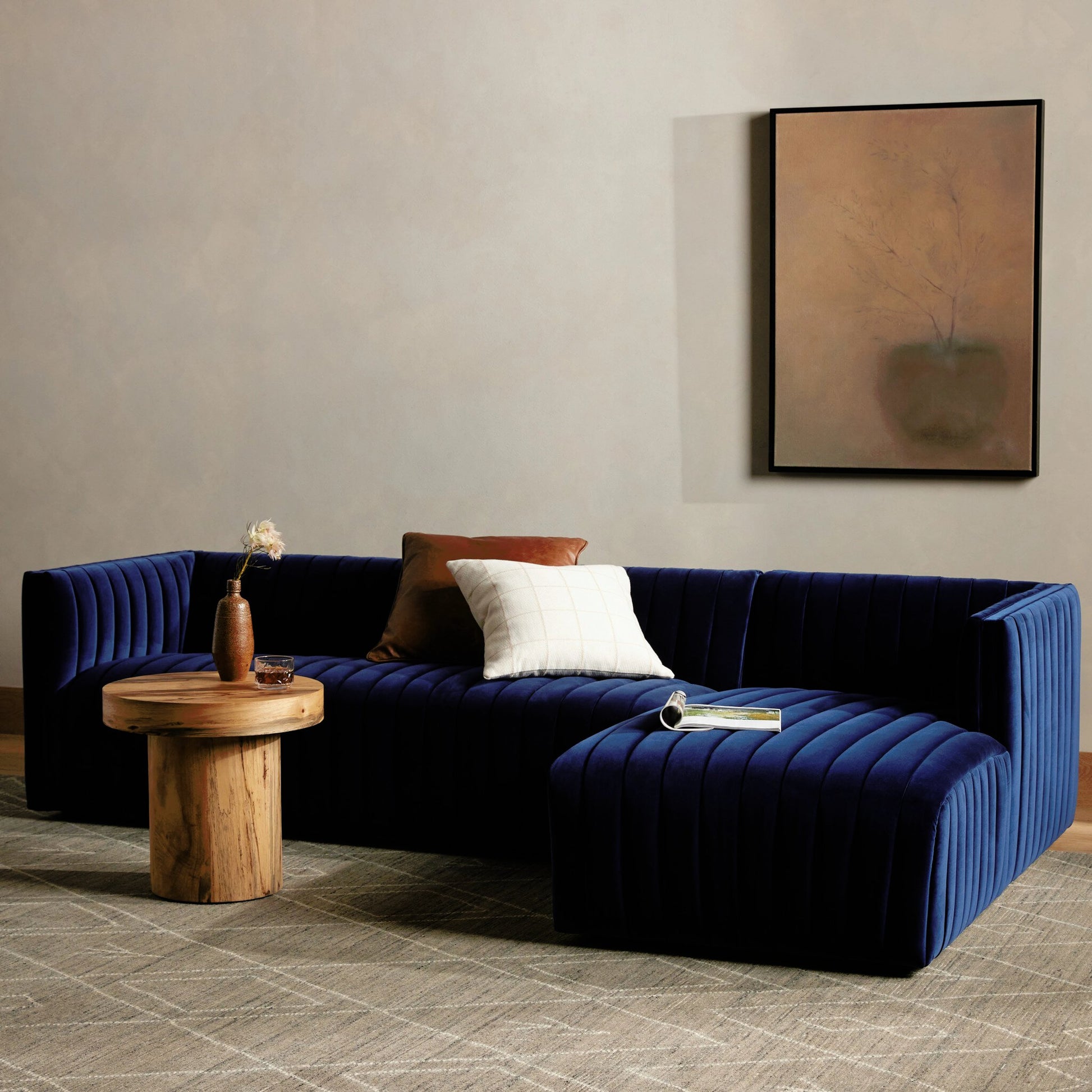 Augustine 2-PC Sectional by Four Hands. Made from unique in a coastal style.
