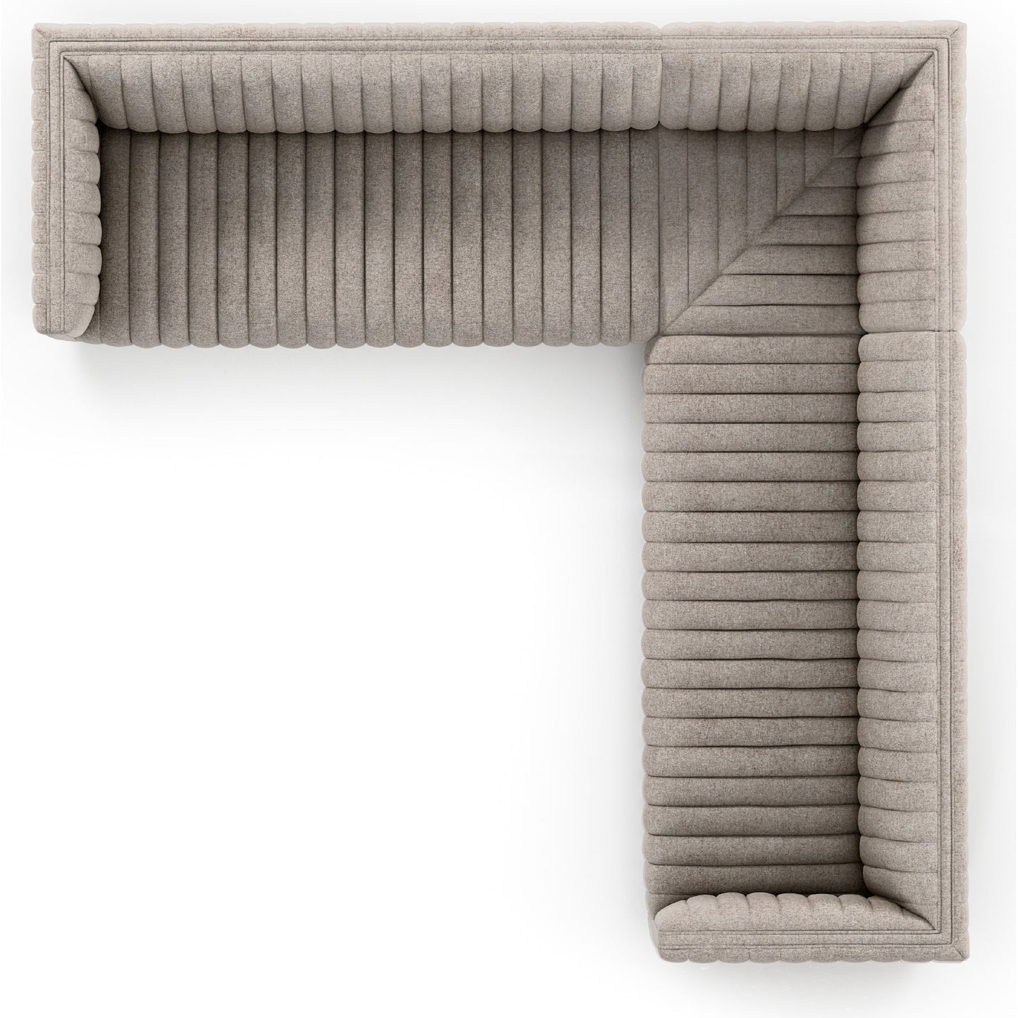 025 SI-1901387 | Additional Silo | Augustine 3-PC Sectional by Four Hands. Made from unique in a modern style.