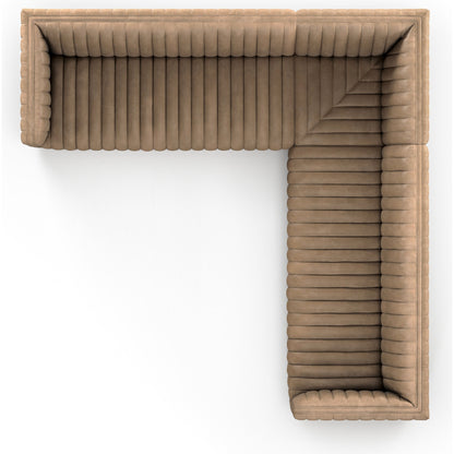 Augustine 3-PC Sectional by Four Hands. Made from unique in a modern style.